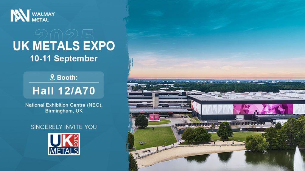 WALMAY METAL AT METAL UK 2025: HELPING YOU SUCCESS Featured Image