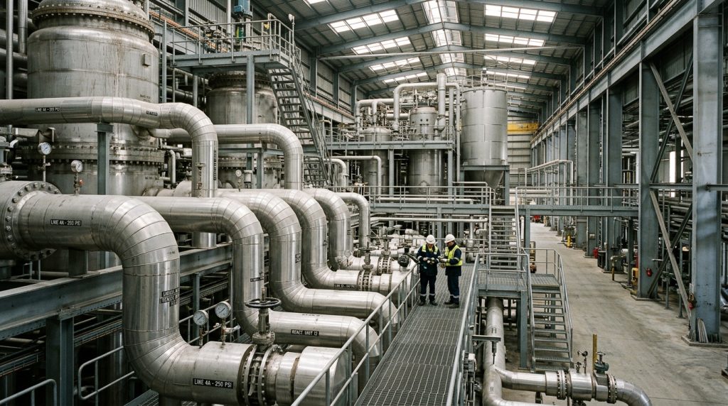 904L Stainless Steel: When 316L Isn’t Enough for Your Chemical Processing Line Featured Image